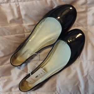 NWT Patent Black Flats